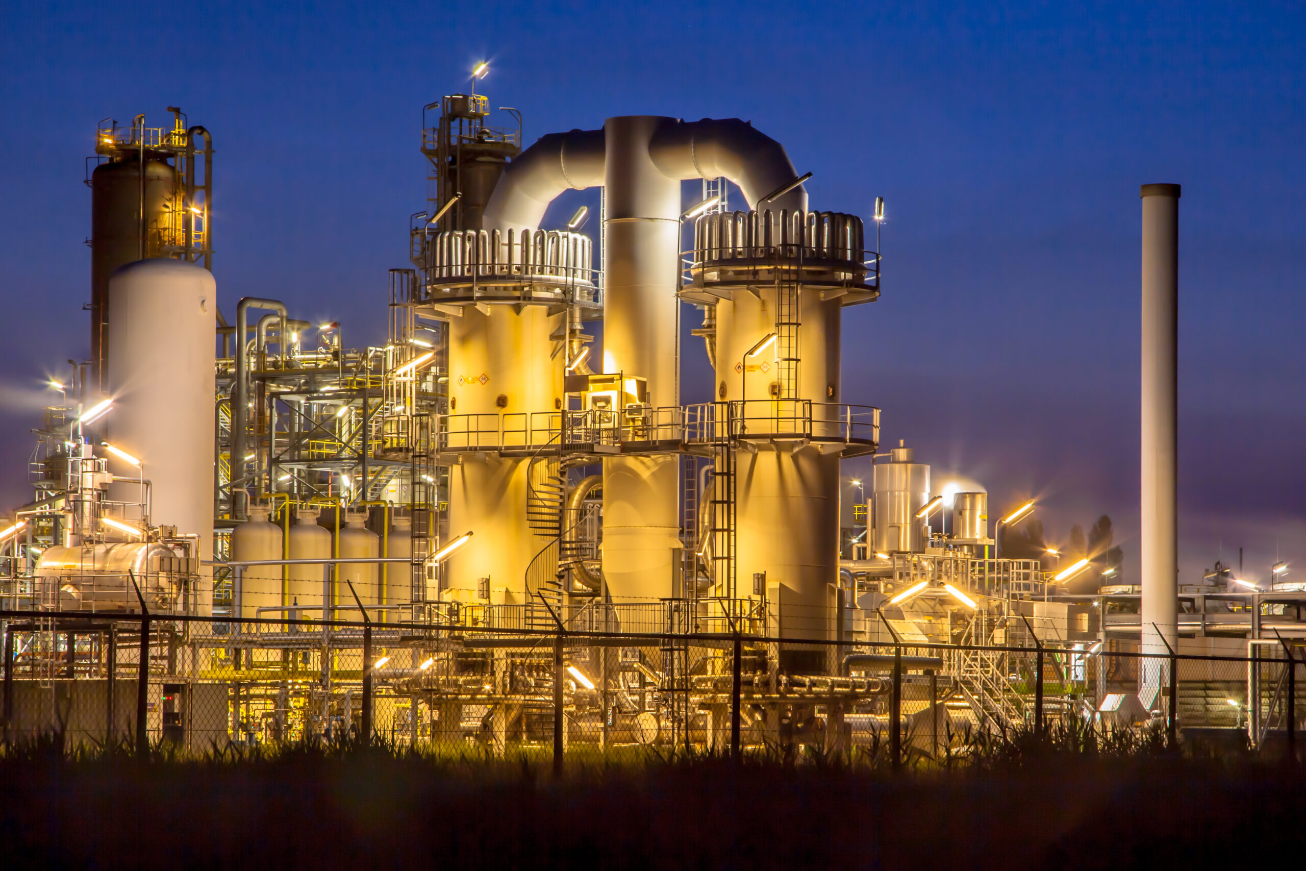 oil and petrochemical industrial factory